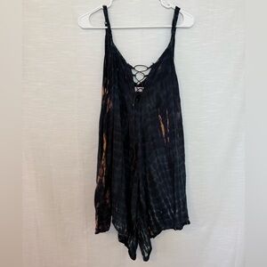 Tie-Dye Strappy Jumpsuit
